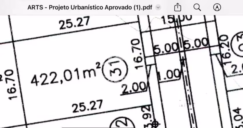 Terreno à venda na Avenida Vereador Carlito Cordeiro, 2885, Laranjeiras, Uberlândia