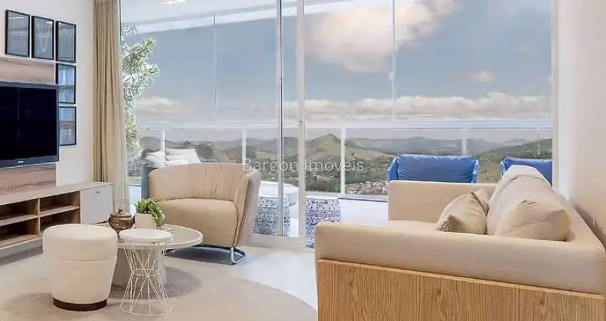 Apartamento garden de alto padrão com 3 quartos sendo 1 suíte a venda no bairro alto dos passos em juiz de fora