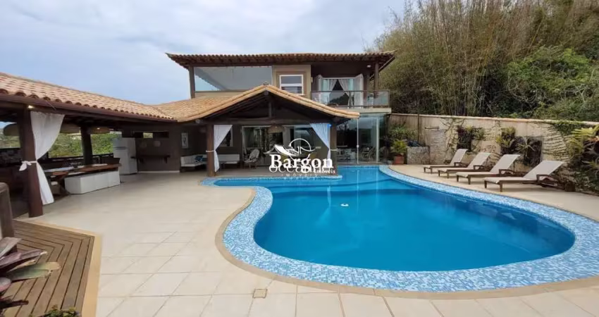 Casa com 6 quartos sendo 4 suítes a venda no bairro ferradura em armação dos búzios - rj