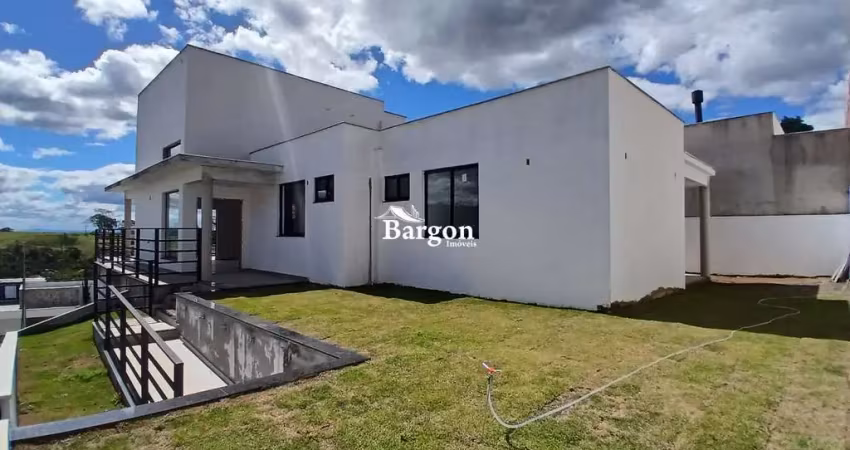 Casa linear com 3 quartos para locação ou venda no condomínio bosque do lago em juiz de fora