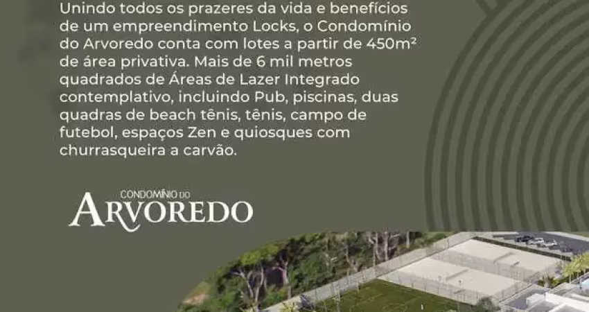 Condomínio do arvoredo - terreno à venda no bairro primeira linha - criciúma/sc