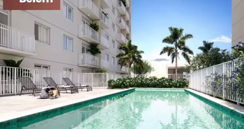 1 e 2 dormitórios c/ opção de varanda, lazer completo com entrada facilitada