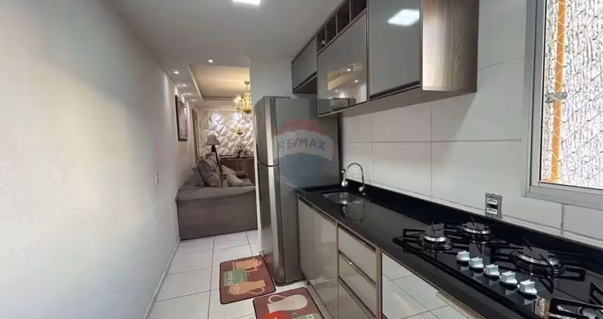 Apartamento à venda no conquista campo grande, 2 quartos, mobiliado, lazer, financia