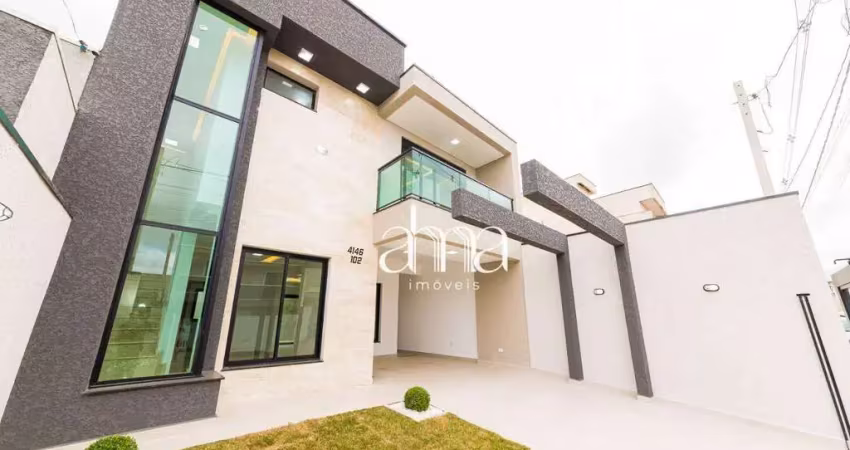 Sobrado com 4 dormitórios à venda, 148 m² por r$ 1.180.000 - eucaliptos - fazenda rio grande/pr