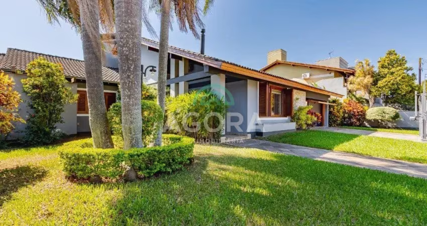 Casa térrea espaçosa com 274m² privativos – bairro igara em canoas