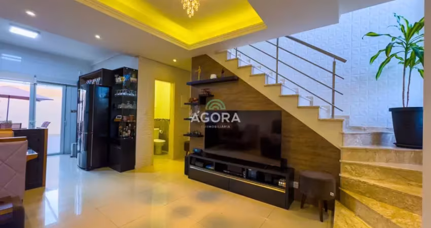 Lindíssimo sobrado 2 suites mobiliado no bairro igara – canoas