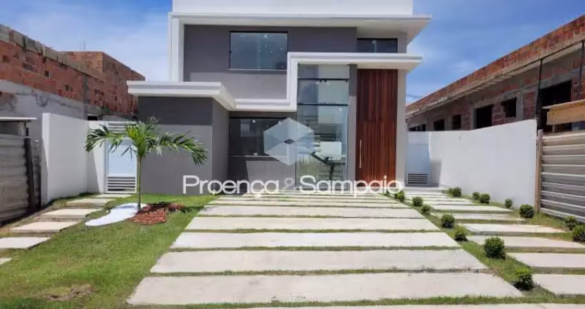 Casa em condomínio à venda em camaçari,ba terras de alphaville 4 quartos 175m²