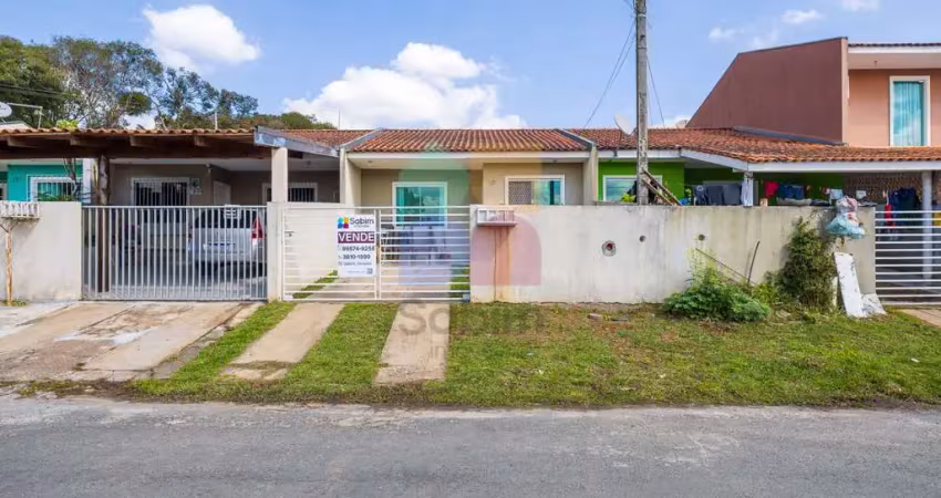 Casa para venda em campo largo, itaboa, 2 dormitórios, 1 banheiro