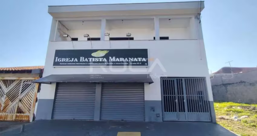 Salão comercial com 2 banheiros no bairro cidade aracy, são carlos - sp.