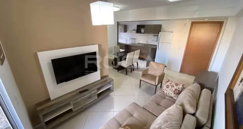Apartamento de 2 dormitórios com área de lazer completa em jardim gibertoni, são carlos