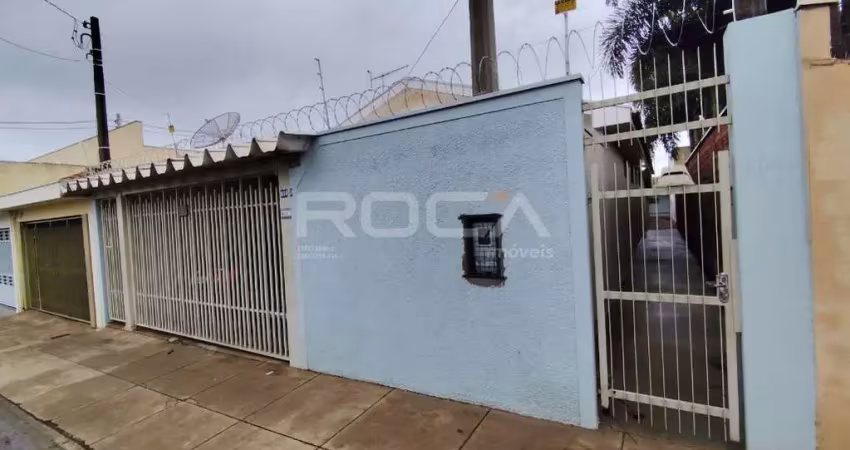 Casa de fundo para alugar na vila são josé, são carlos - 2 dormitórios, quintal e varanda!
