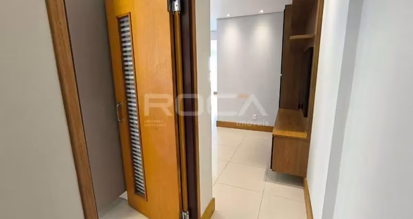 Apartamento de luxo no centro com 2 suítes de são carlos - 2 suítes e varanda gourmet