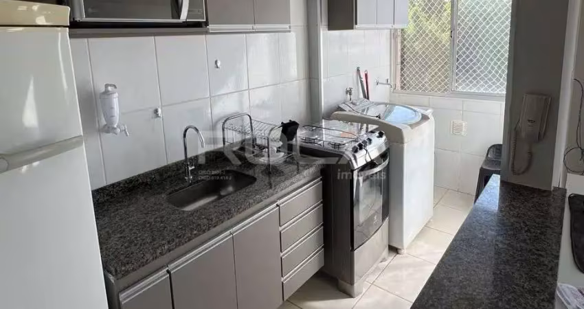 Apartamento padrão com 2 dormitórios no parque sabará - são carlos