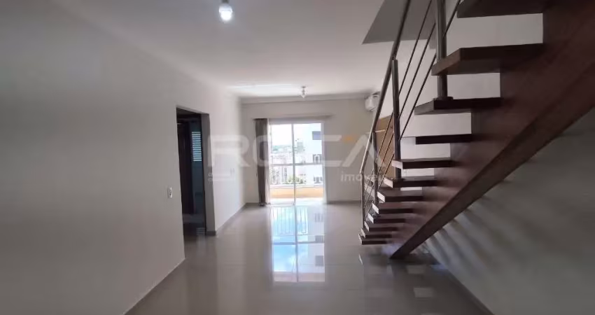 Linda cobertura de 3 dormitórios para alugar na vila costa do sol, são carlos