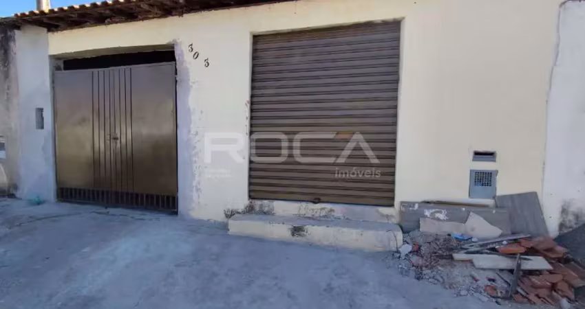 Casa padrão com 2 dormitórios no bairro miguel abdelnur em são carlos