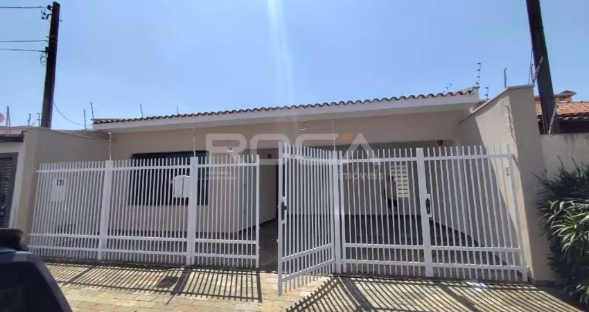 Casa com 03 quartos, sendo 01 suite, para alugar no portal do sol, são carlos - área de churrasqueira