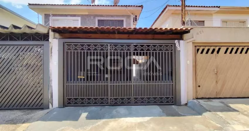 Casa para alugar na vila brasília, são carlos - 2 dormitórios, 2 banheiros, 2 garagens cobertas!