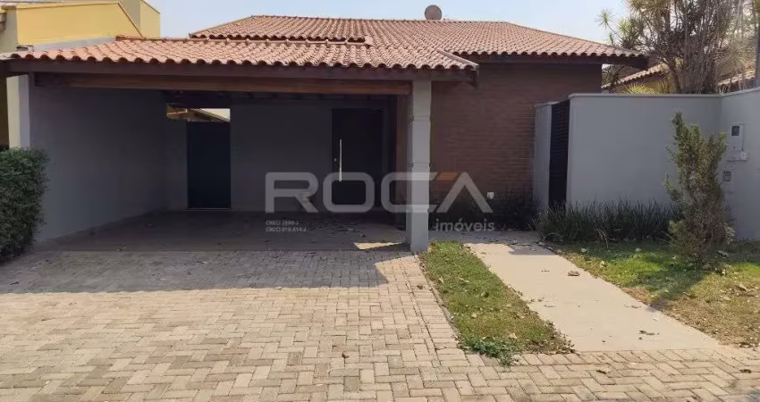 Casa de 3 dormitórios em condomínio com lazer completo em são carlos