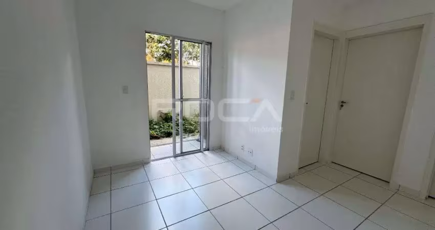 Apartamento moderno de 2 dormitórios com churrasqueira e piscina em são carlos
