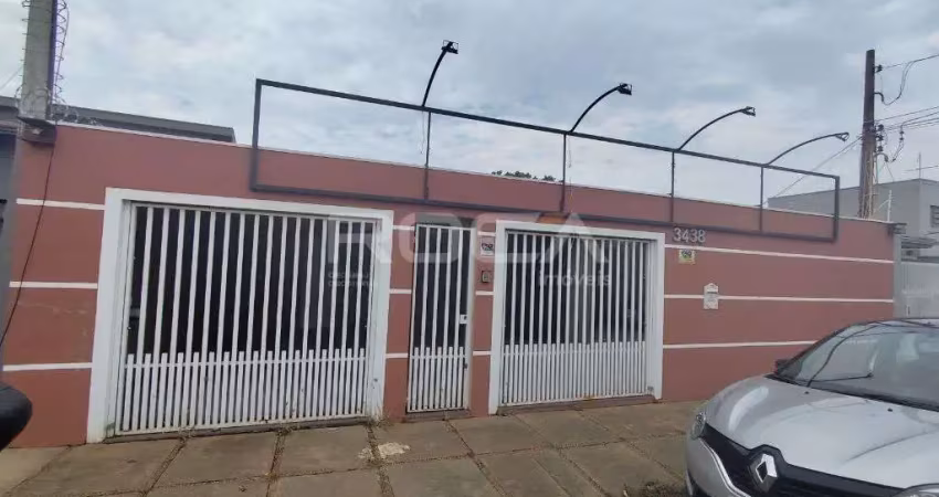 Casa comercial para alugar na vila faria, são carlos - 3 dormitórios, 1 suíte, espaçosa sala e mais!