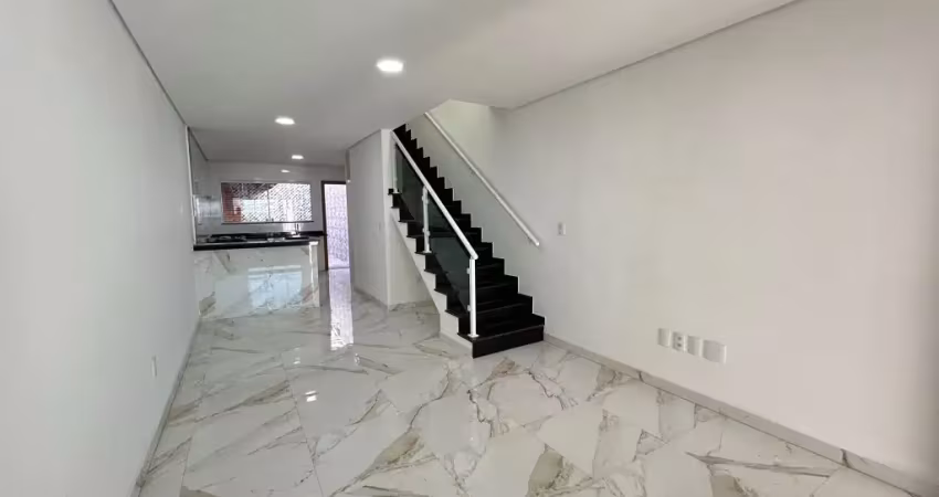 Sobrado novo para venda na penha com 3 quartos, 2 vagas e churrasqueira