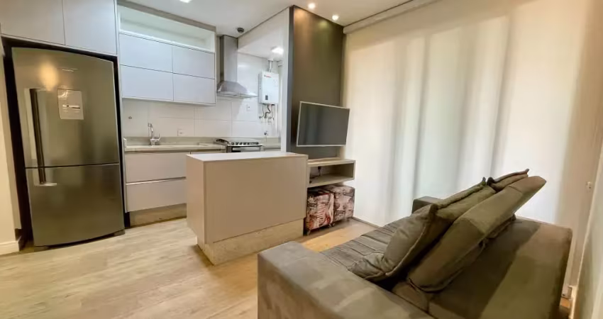 Apartamento mobiliado de 1 dormitório no jardim anália franco para venda ou locação