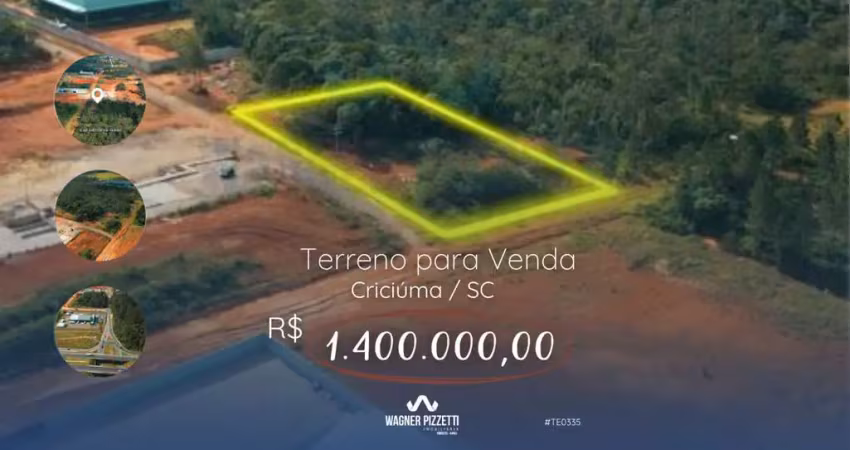 Terreno à venda no Primeira Linha, Criciúma 