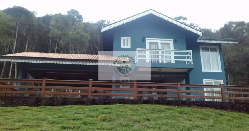 Sítio com 35.000 m² e casa alto padrão nova com 3 dormitórios, porteira fechada, analisa propostas
