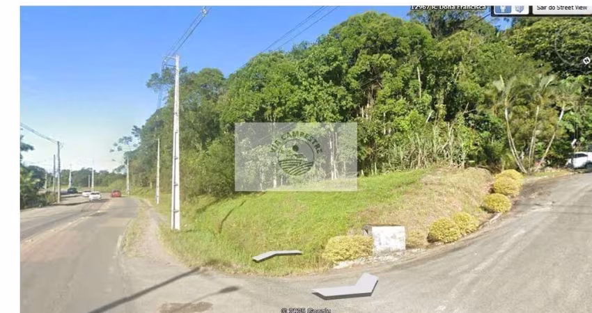 Terrenos centrais em Pirabeiraba, frente para rua Dona Francisca, 5 unidades a venda