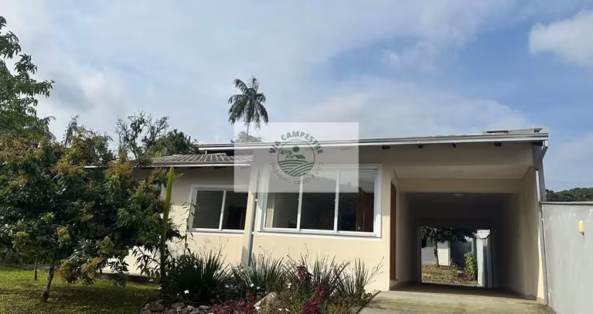 Residencia no saguaçú, 3 quartos, otima localização, lugar alto, aceita financiamento e permuta
