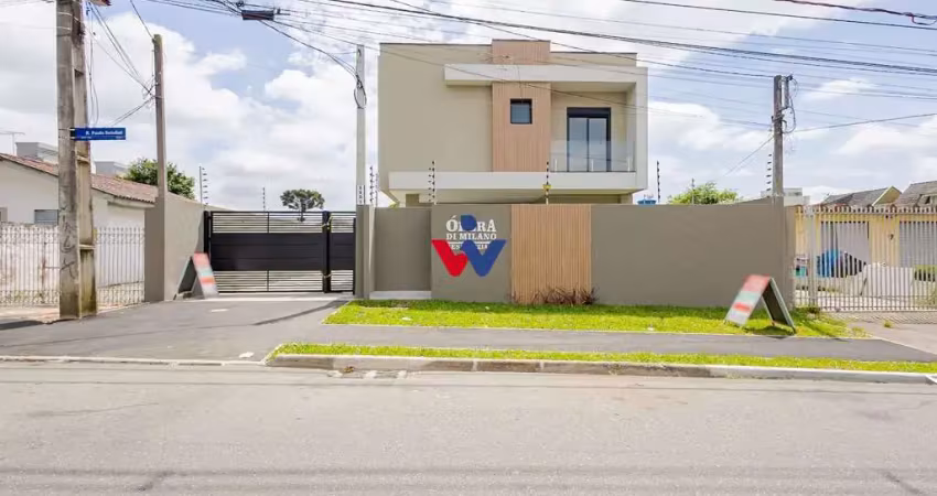 Sobrado com 3 dormitórios à venda, 119 m  por r  795.000 - hauer - curitiba pr