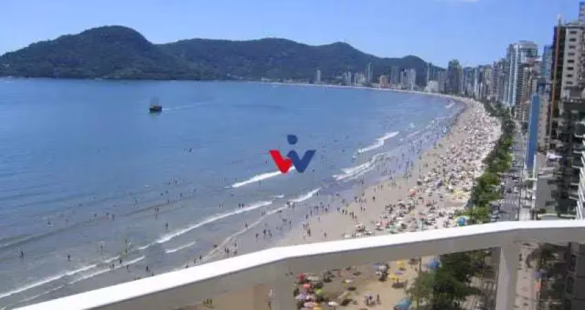 Apartamento alto padrão frente mar no centro  2 dorms, varanda gourmet e lazer completo