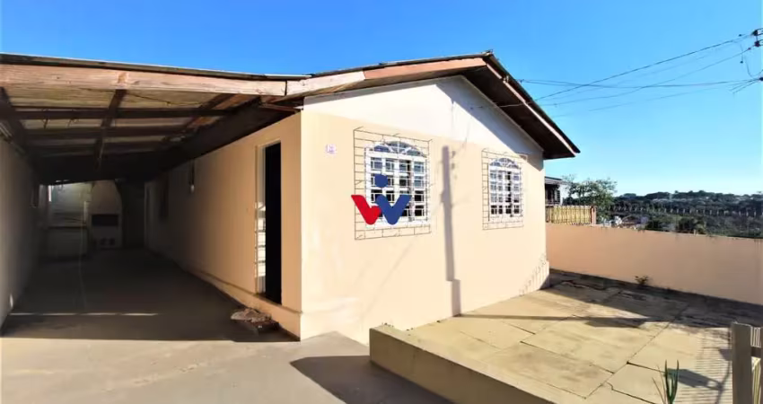 Terreno com 2 casas à venda em colombo, espaço, conforto e ótima localização