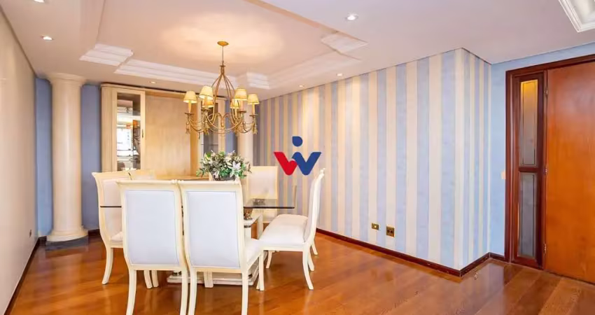 Apartamento de luxo no alto da xv  4 quartos, varanda e 3 vagas de garagem