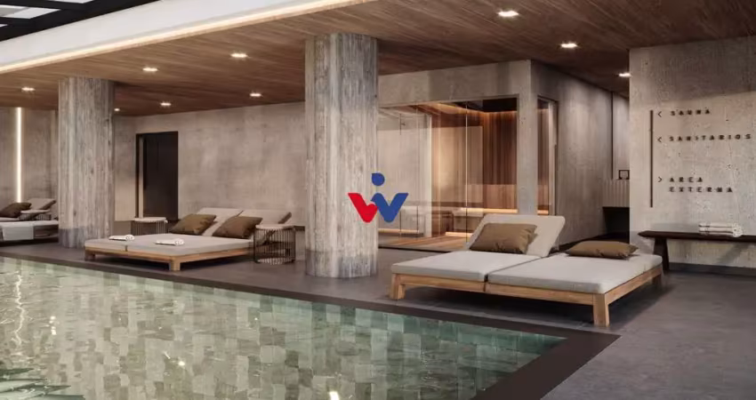 Studio com 1 dormitório à venda,22.98 m , portão, curitiba - pr