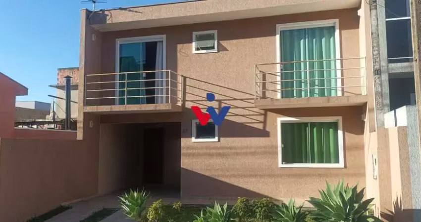 Sobrado à venda no bairro cachoeira  barreirinha, curitiba | 3 dorms, suíte e 2 vagas