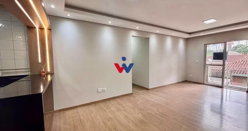 Apartamento 3 quartos, suíte, sacada, desocupado, 77 m  por r  449.000,00 - novo mundo - curitiba pr