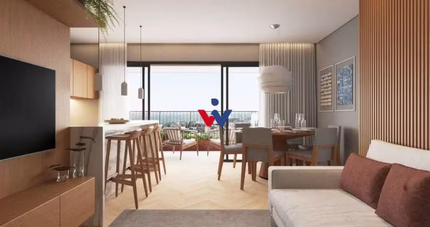 Apartamento com 2 dormitórios à venda, novo mundo, curitiba - pr