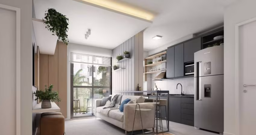 Apartamento com 2 dormitórios à venda,48.70 m , hauer, CURITIBA - PR