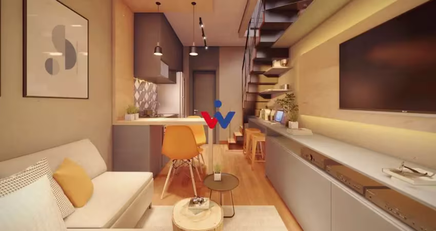 Studio com 1 dormitório à venda,28.79 m , novo mundo, curitiba - pr