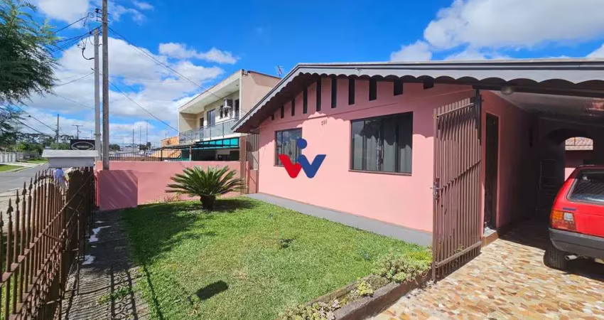 Casa com 3 dormitórios, aceita imóvel de menor valor, estação, araucaria - pr