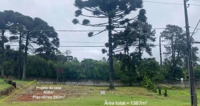 Terreno à venda,1367.00 m , vila fuck, PIRAQUARA - PR
