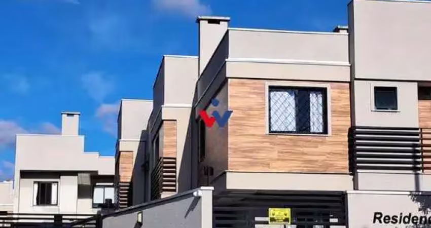 Sobrado em condomínio no uberaba por r 649 mil  3 quartos, suíte com closet