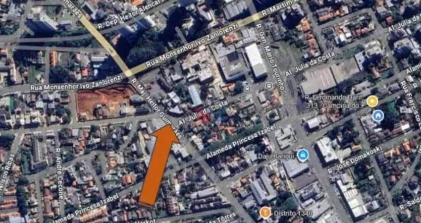 Loja de esquina à venda em curitiba. localização estratégica no campina do siqueira
