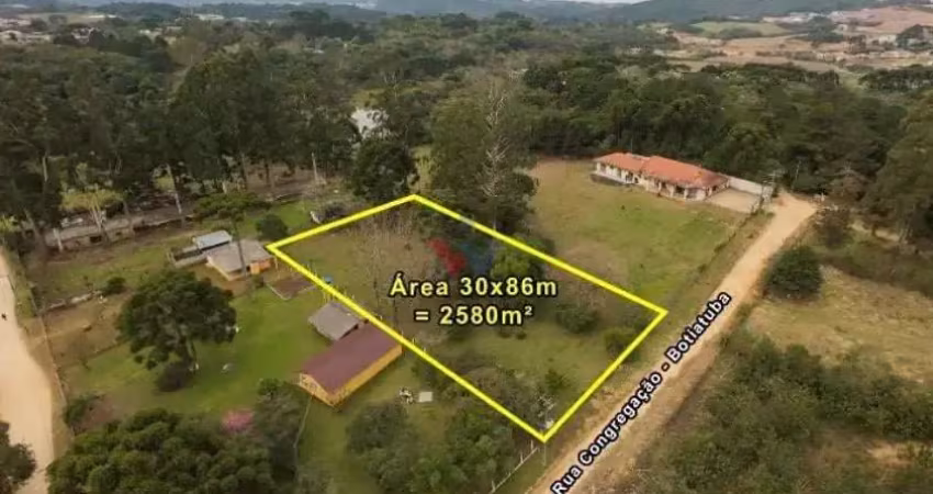 Lote imenso em almirante tamandaré  2.580m  pronto para seu projeto