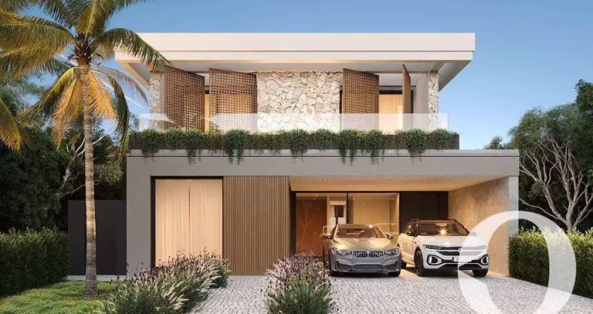 Casa com 4 dormitórios à venda, 285 m² por r$ 3.940.000,00 - alphaville 03 - santana de parnaíba/sp