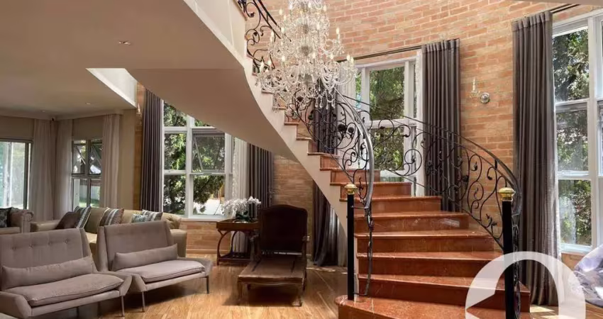 Casa altíssimo padrão projeto contemporâneo, com 1.000,00 terreno mais ampla área não edificante, próxima à portaria