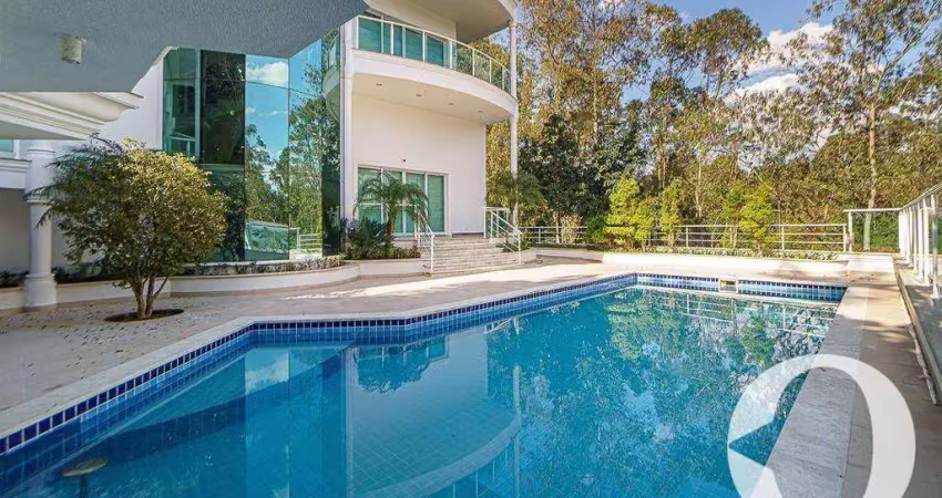 Casa com 7 dormitórios à venda, 980 m² por r$ 14.000.000,00 - tamboré 02 - santana de parnaíba/sp