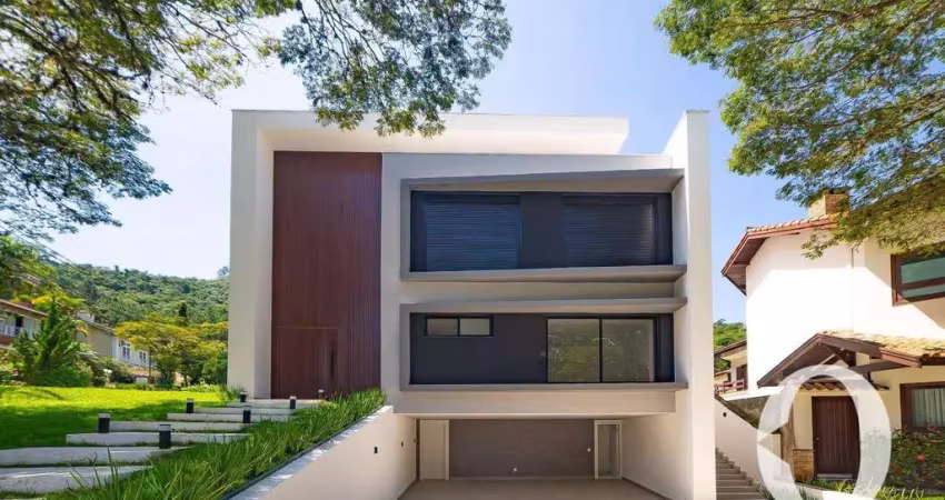 Casa com 4 dormitórios à venda, 436 m² por r$ 5.000.000,00 - alphaville 10 - santana de parnaíba/sp