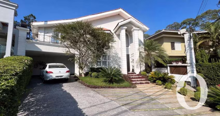 Casa com 4 dormitórios à venda, 450 m² por r$ 3.350.000,00 - alphaville 05 - santana de parnaíba/sp